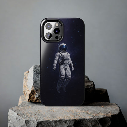 Deep Space Astronaut Tough Case - Realistic Cosmic Explorer Cover for iPhone & Samsung