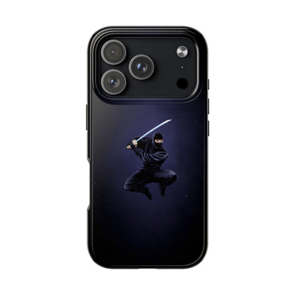 Shadow Ninja Assassin Tough Case - Dark Samurai Aesthetic Cover for iPhone & Samsung