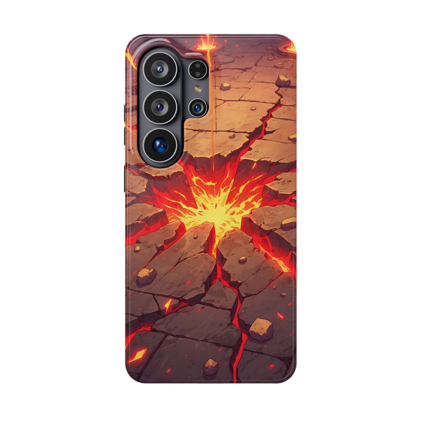 Magma Impact: Epic Shattered Earth MagSafe Case