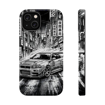 JDM Skyline Tokyo Drift Magnetic Impact Case