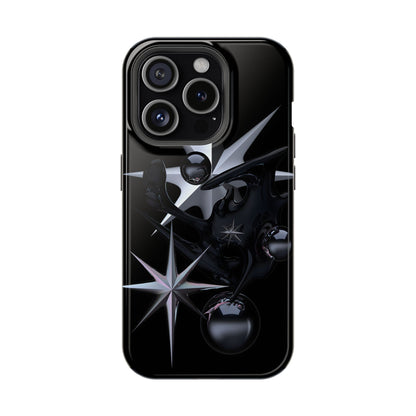 Cyber Star Liquid Metal Magnetic Tough Case