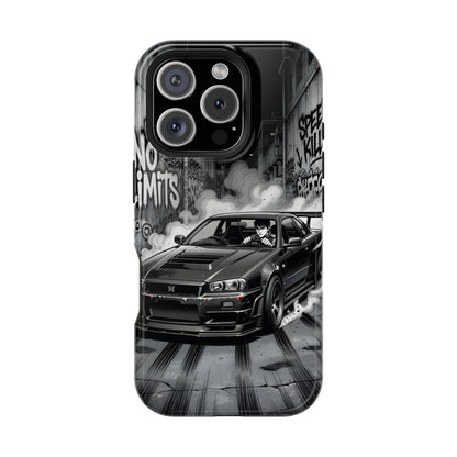 No Limits JDM Manga Skyline Magnetic Case