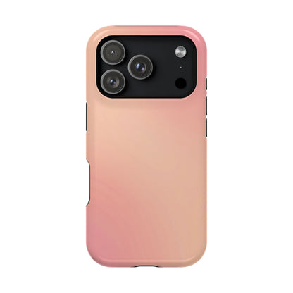 Soft Peach to Blush Gradient Magnetic Case