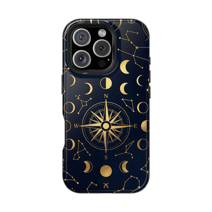 Celestial Navigator Golden Compass Magnetic Case
