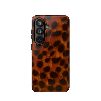 Dark Amber Tortoise Shell Magnetic Tough Case