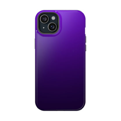 Midnight Amethyst: Dark Purple Gradient MagSafe Case