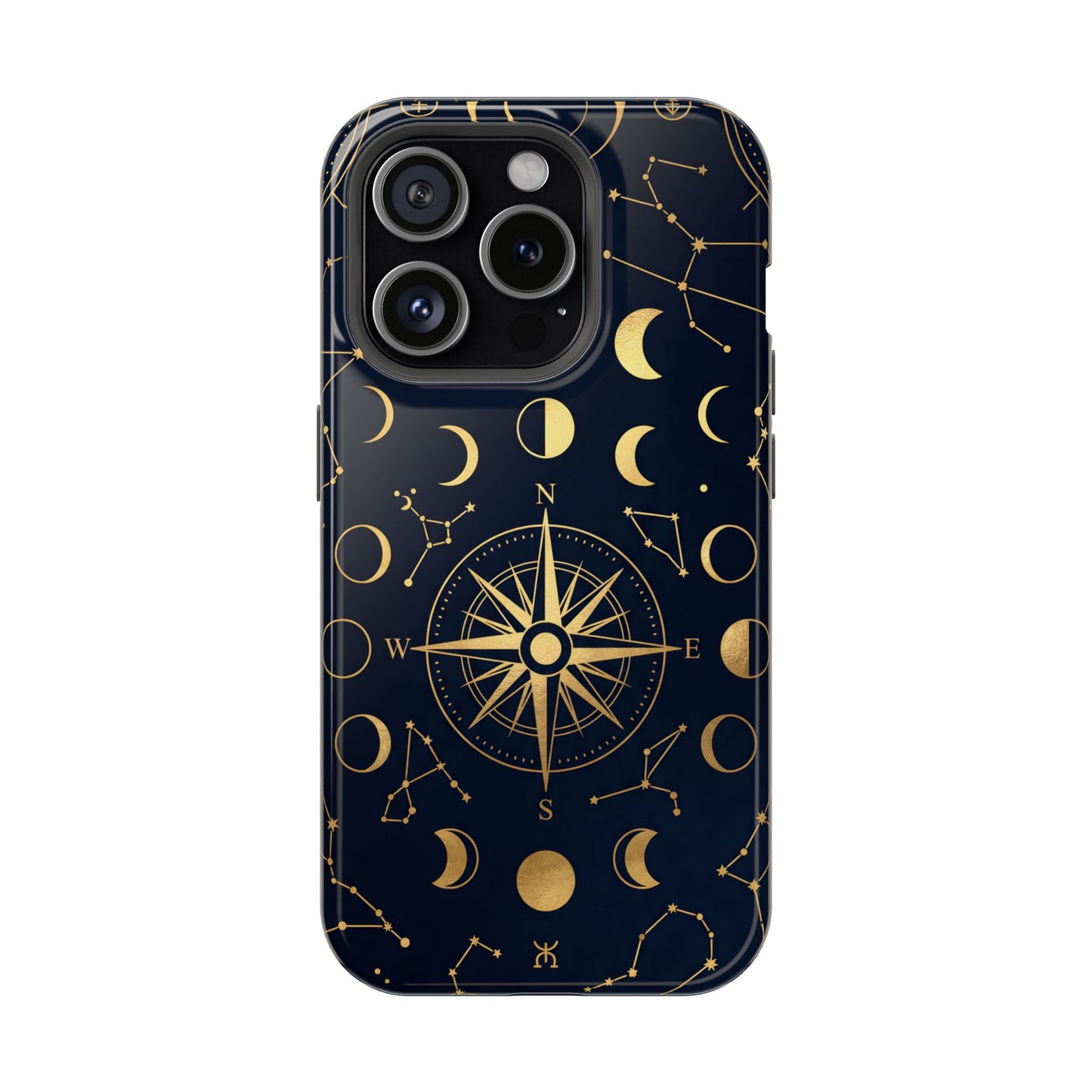 Celestial Navigator Golden Compass Magnetic Case