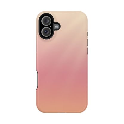 Sand to Dusty Rose Gradient Magnetic Impact Case