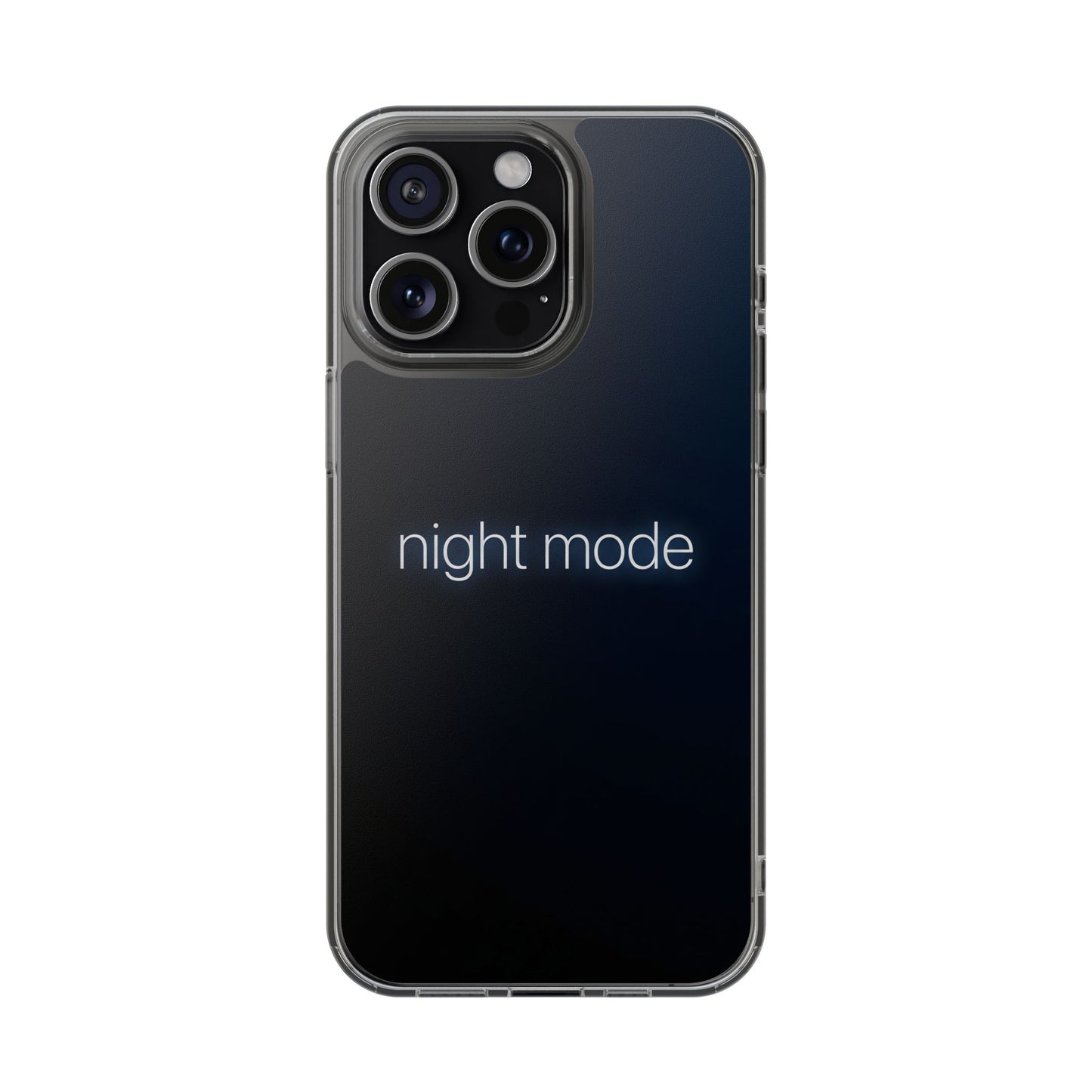 Night Mode Clear Case - MagSafe Compatible Dark Aesthetic Cover
