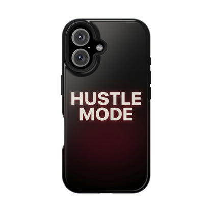 Hustle Mode Motivational Magnetic Impact Case