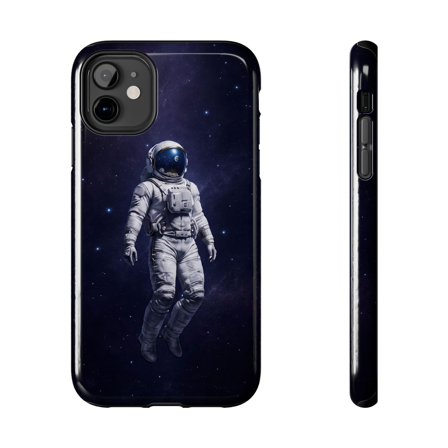 Deep Space Astronaut Tough Case - Realistic Cosmic Explorer Cover for iPhone & Samsung