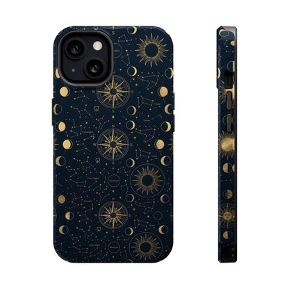 Solar Navigator Antique Gold Celestial Magnetic Case