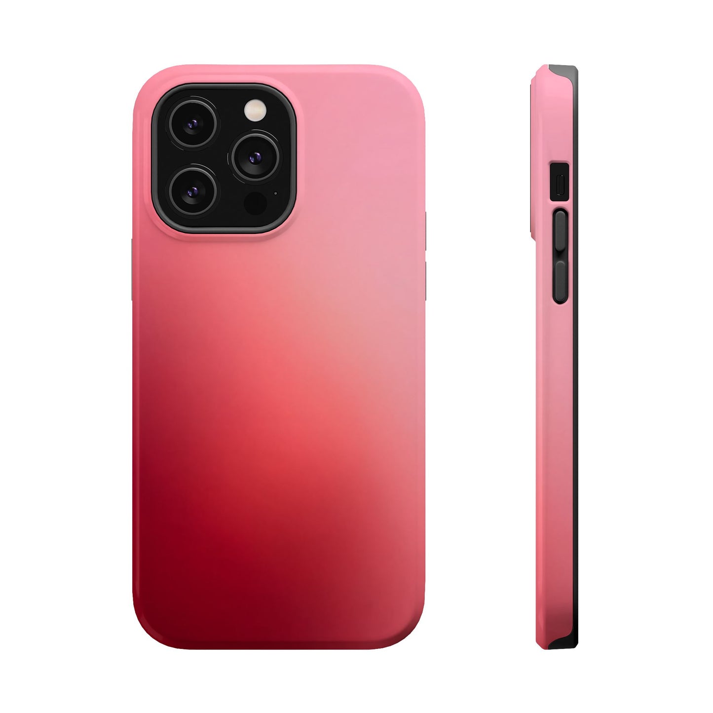 Hot Pink to Crimson Gradient Magnetic Case