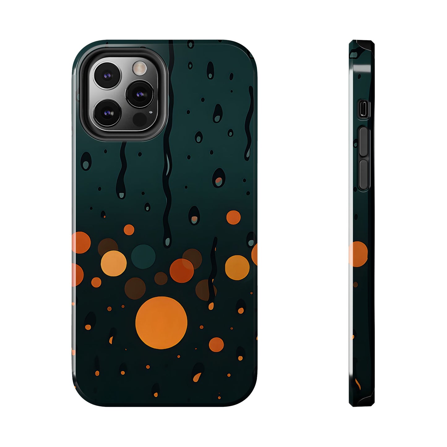 Rainy City Nights Tough Case - Abstract Bokeh Lights Cover for iPhone & Samsung
