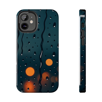 Rainy City Night Tough Case - Moody Urban Aesthetic Phone Cover