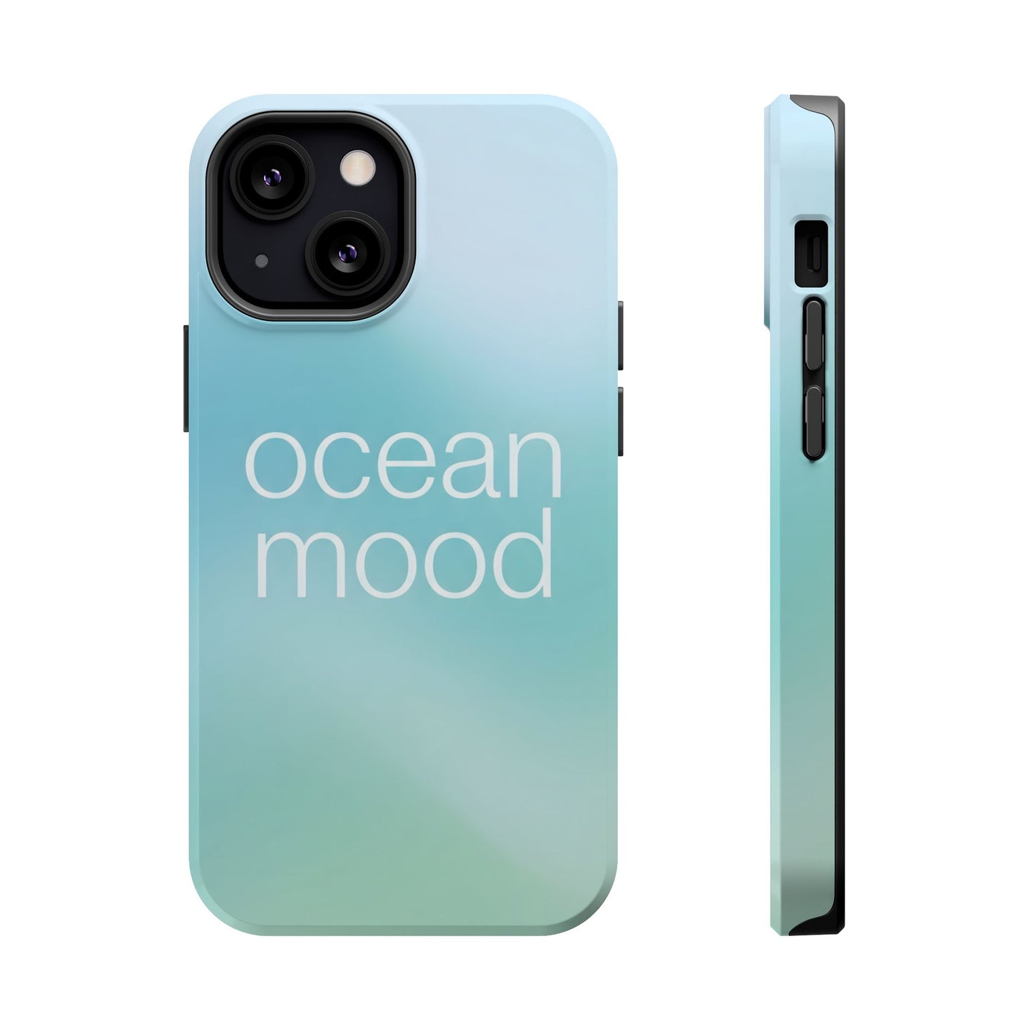 Teal & Sand Gradient Magnetic Impact Case - Ocean Mood