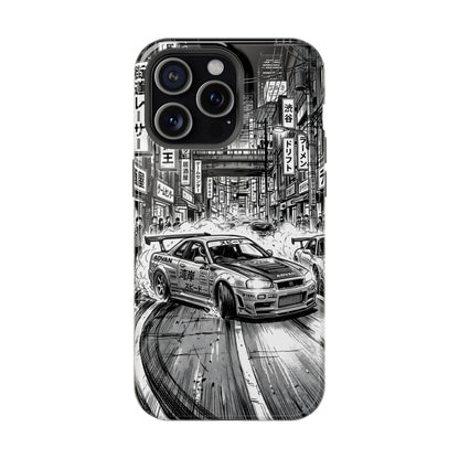 Tokyo Drift Manga Skyline Magnetic Tough Case