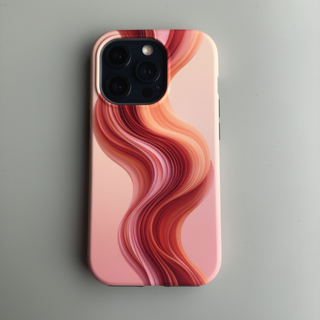 Lavender Mist Gradient Magnetic Impact Case