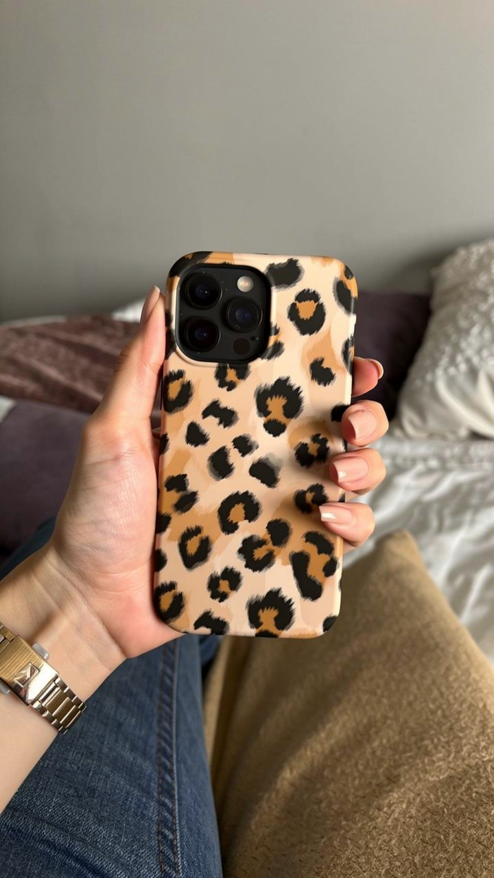 Classic Leopard Print Magnetic Tough Case