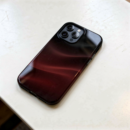 Sleek Burgundy Flow Magnetic Impact Case