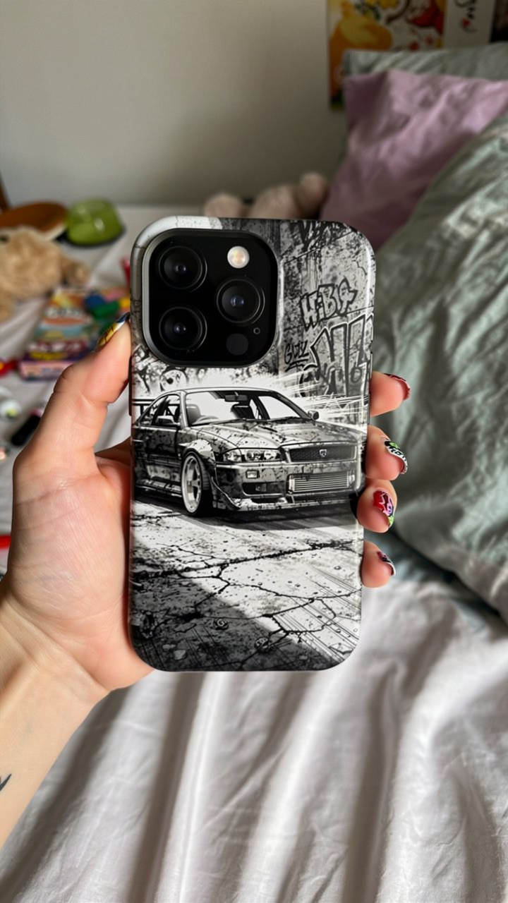 Urban Graffiti JDM Skyline Magnetic Tough Case