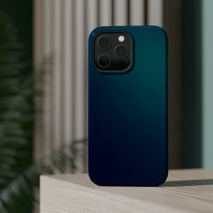 Deep Teal to Midnight Gradient Magnetic Impact Case