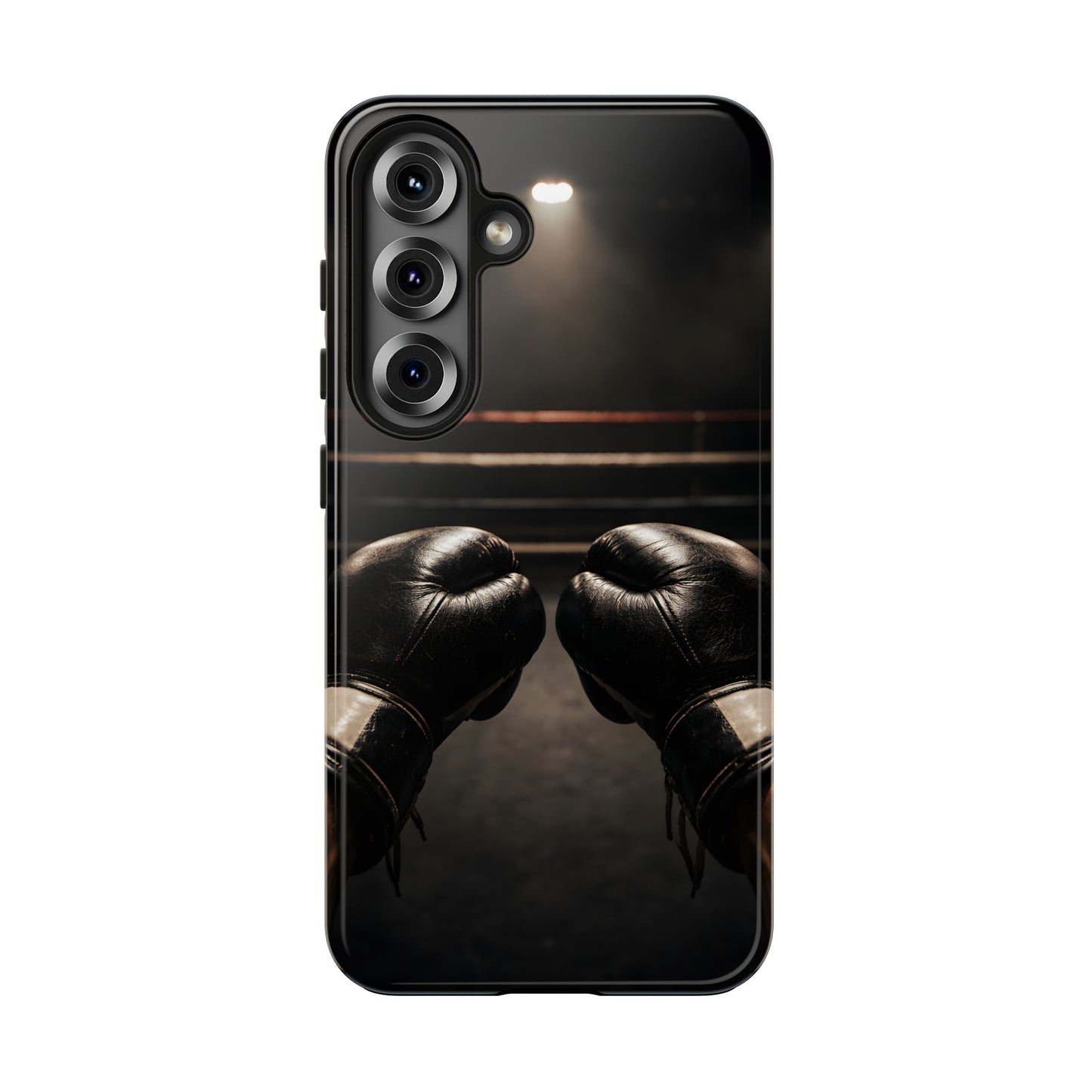 Boxing Gloves Ring POV Tough Case - Cinematic Combat Sports Cover for iPhone & Samsung