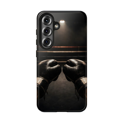 Boxing Gloves Ring POV Tough Case - Cinematic Combat Sports Cover for iPhone & Samsung