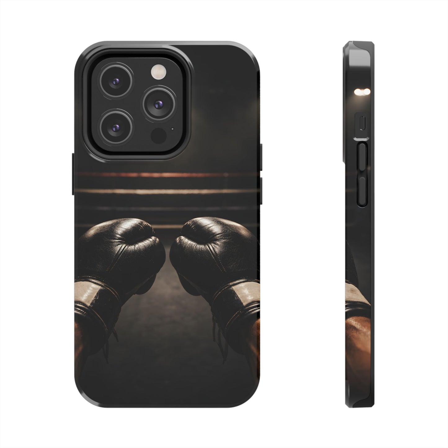 Boxing Gloves Ring POV Tough Case - Cinematic Combat Sports Cover for iPhone & Samsung