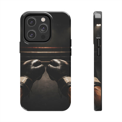 Boxing Gloves Ring POV Tough Case - Cinematic Combat Sports Cover for iPhone & Samsung