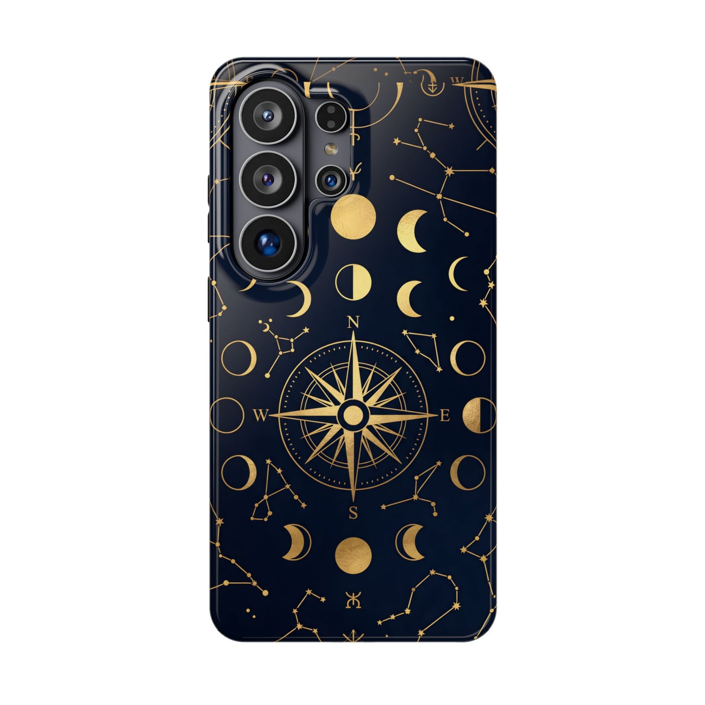 Celestial Navigator Golden Compass Magnetic Case