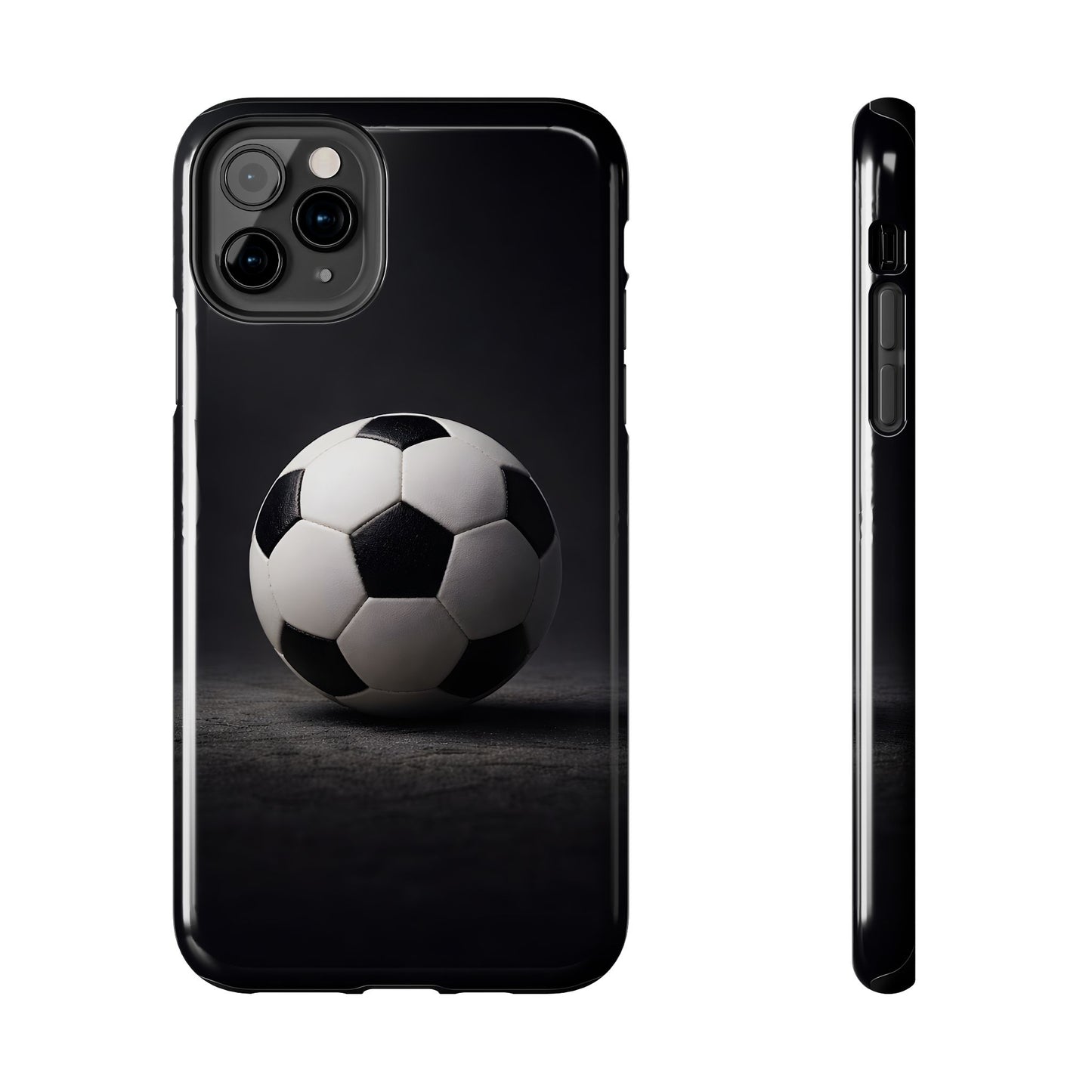 Professional Soccer Ball Tough Case - Minimalist Sports Cover for iPhone & Samsung