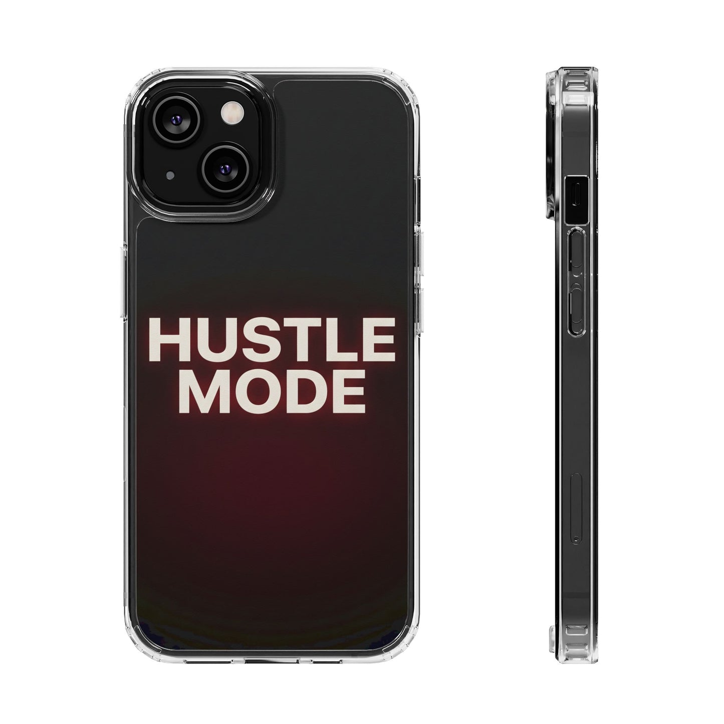 Hustle Mode Clear Case - MagSafe Compatible Dark Glowing Cover