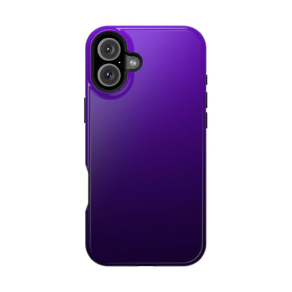 Midnight Amethyst: Dark Purple Gradient MagSafe Case