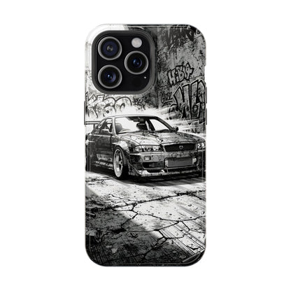 Urban Graffiti JDM Skyline Magnetic Tough Case