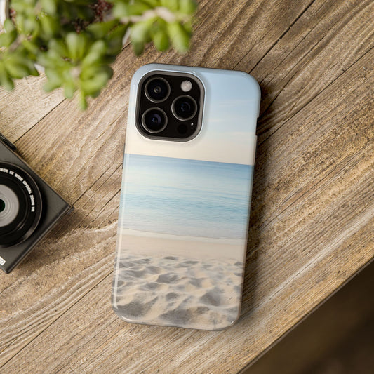 Beach Sunset Horizon Magnetic Impact Case