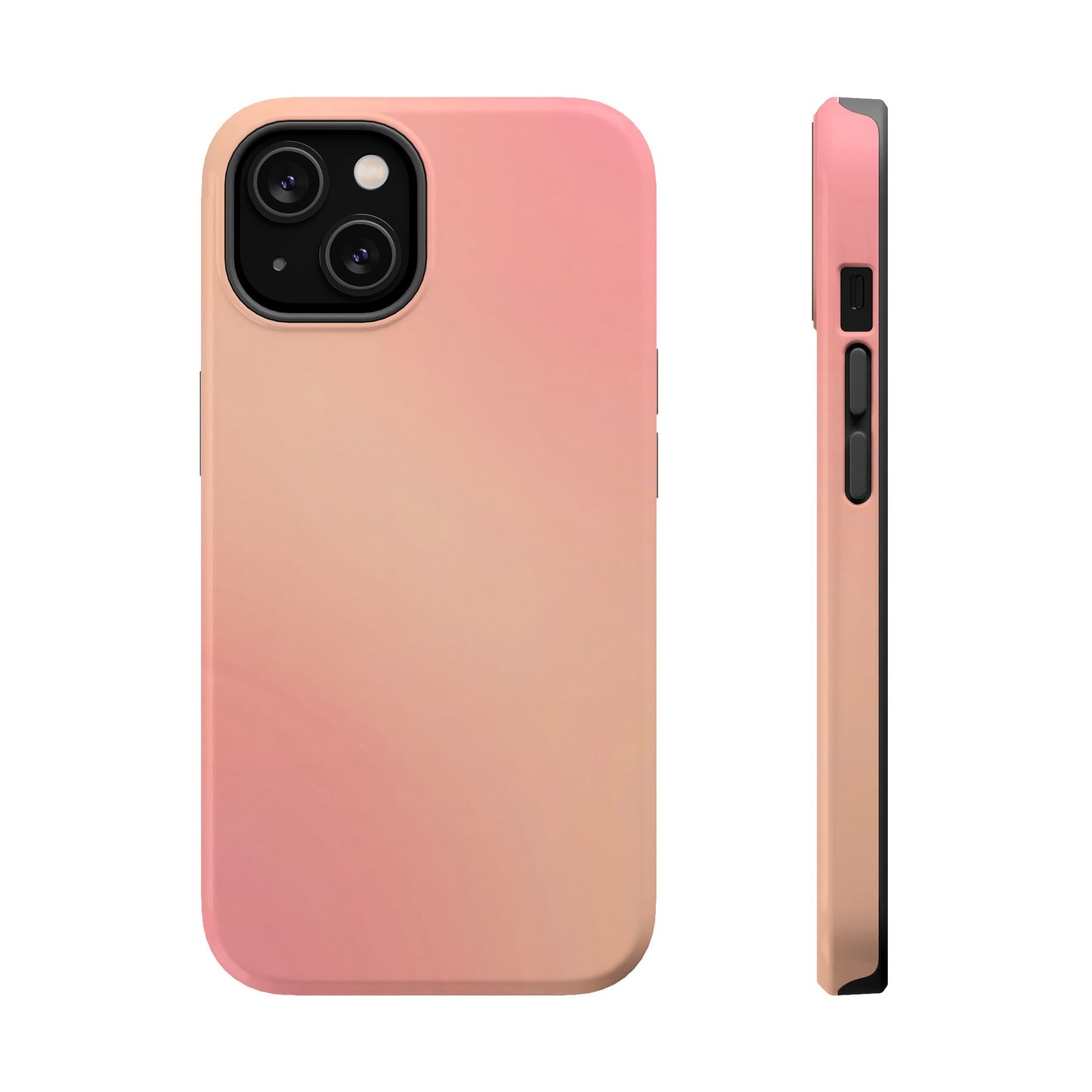 Soft Peach to Blush Gradient Magnetic Case