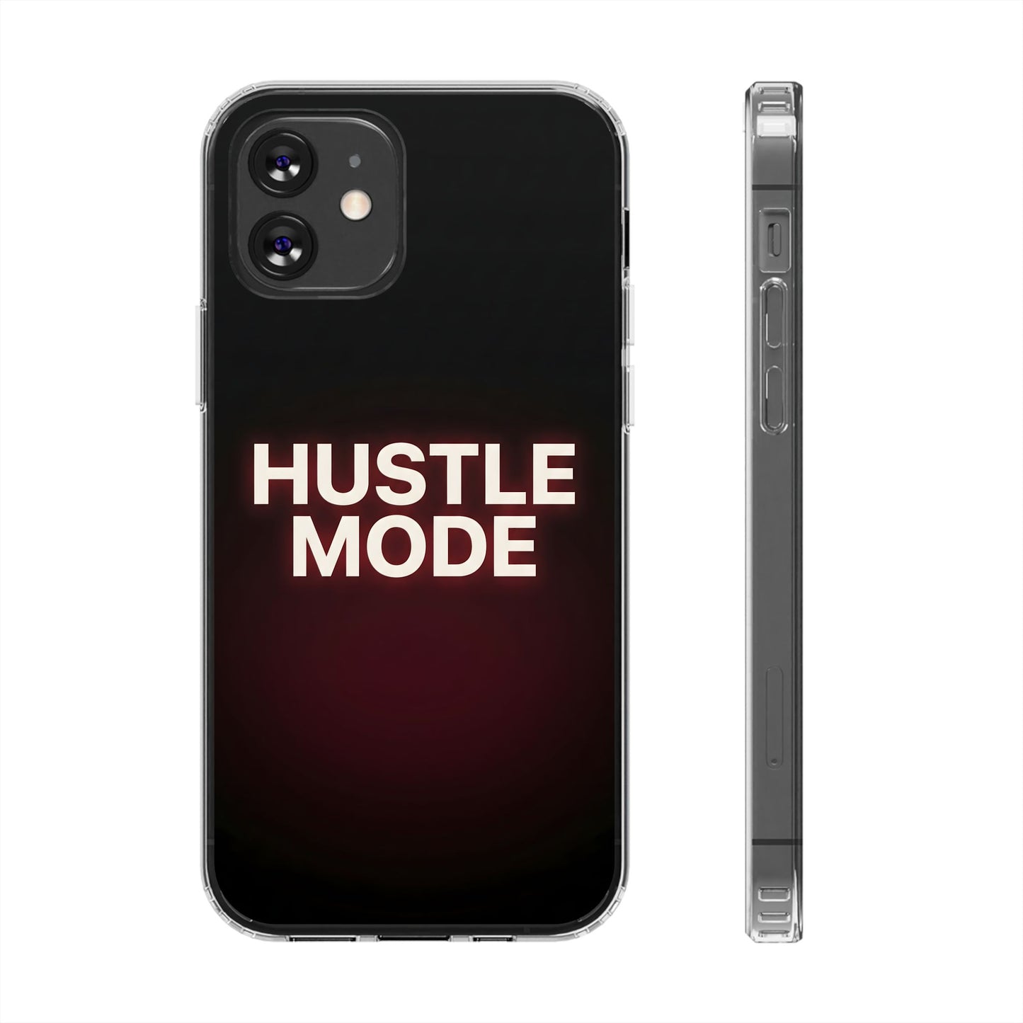 Hustle Mode Clear Case - MagSafe Compatible Dark Glowing Cover