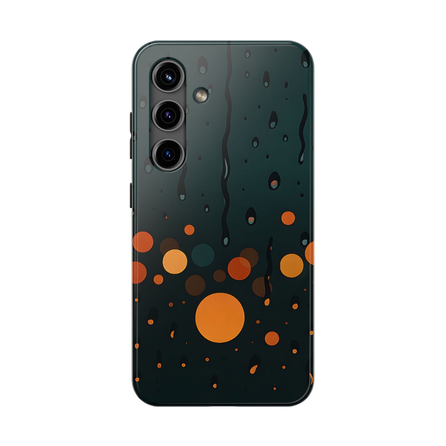 Rainy City Nights Tough Case - Abstract Bokeh Lights Cover for iPhone & Samsung