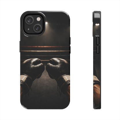 Boxing Gloves Ring POV Tough Case - Cinematic Combat Sports Cover for iPhone & Samsung