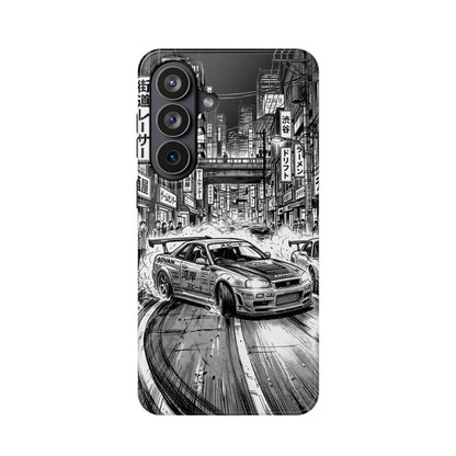 Tokyo Drift Manga Skyline Magnetic Tough Case