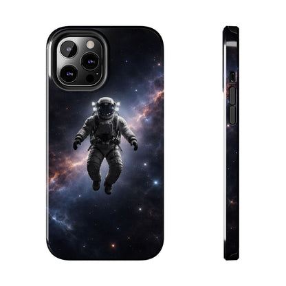 Deep Space Nebula Astronaut Tough Case - Realistic Galactic Cover for iPhone & Samsung