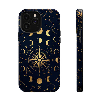 Celestial Navigator Golden Compass Magnetic Case