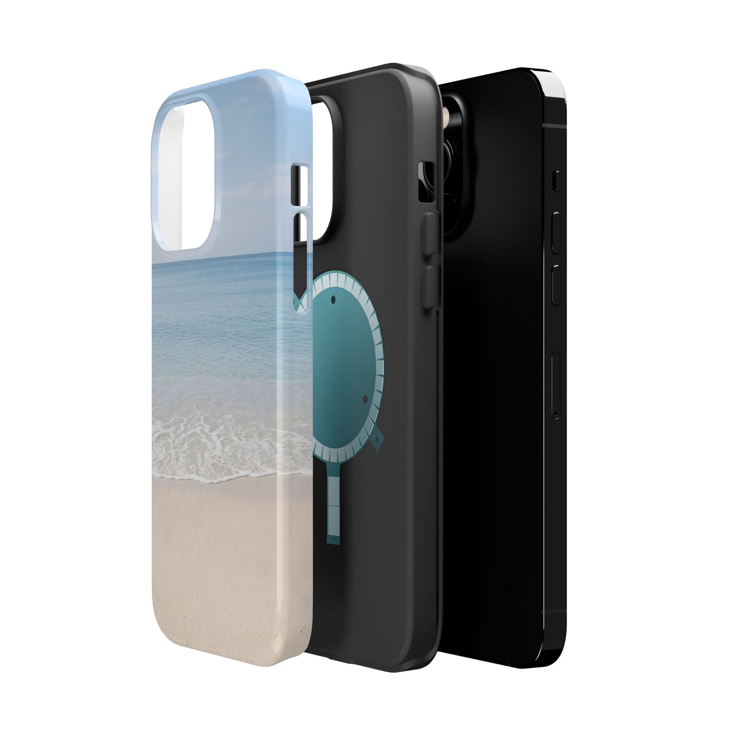 Turquoise Beach Waves Magnetic Impact Case