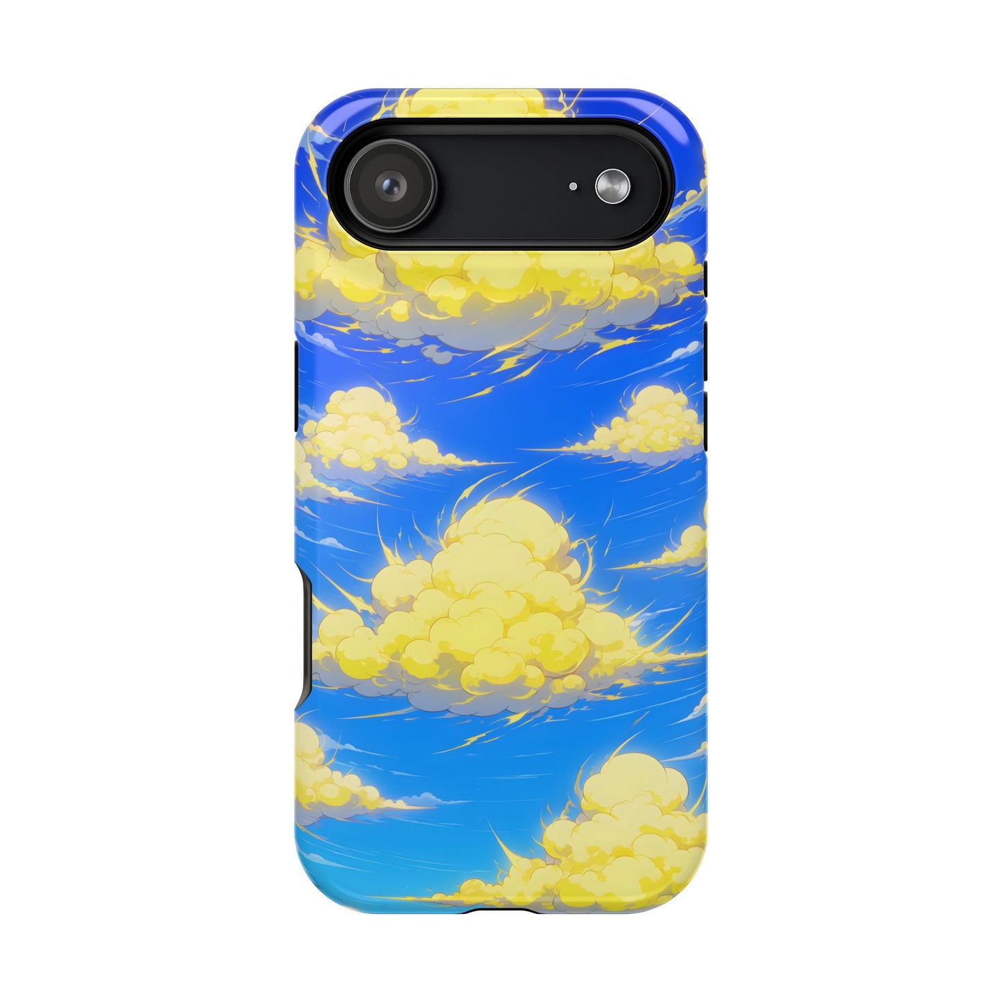 Cinematic Anime Sky: Vibrant Golden Cloudscape MagSafe Case