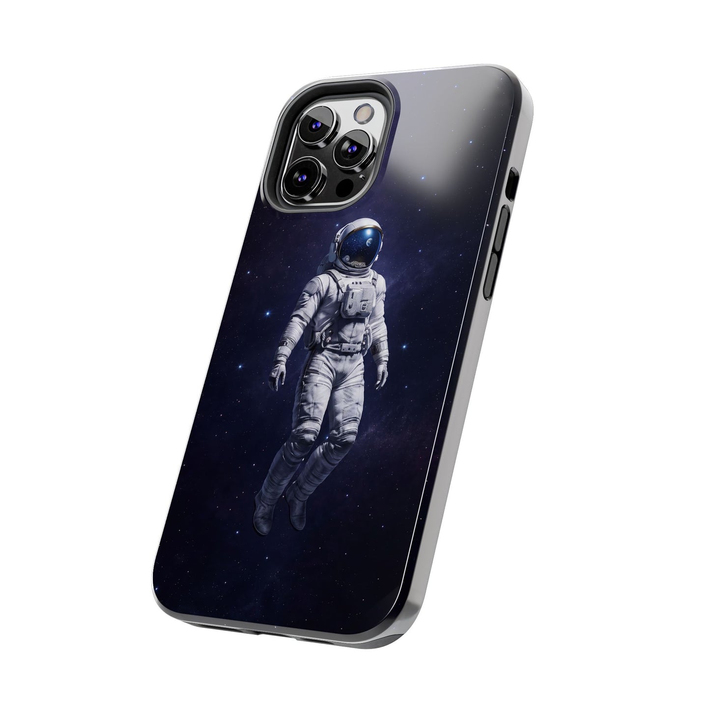 Deep Space Astronaut Tough Case - Realistic Cosmic Explorer Cover for iPhone & Samsung