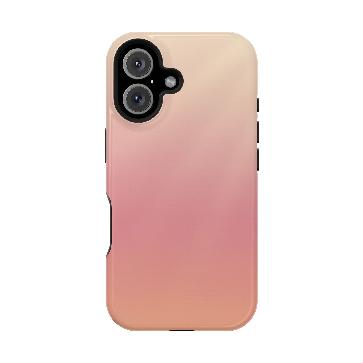 Sand to Dusty Rose Gradient Magnetic Impact Case