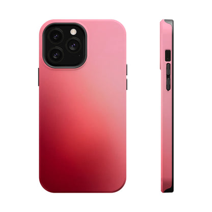 Hot Pink to Crimson Gradient Magnetic Case