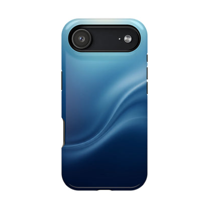 Blue Wave Abstract Magnetic Impact Case