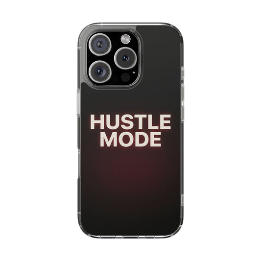 Hustle Mode Clear Case - MagSafe Compatible Dark Glowing Cover